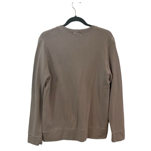 Monrow Men’s Classic Gray Supersoft Pullover Crew Neck Sweatshirt Sweater Size M - Picture 8 of 10